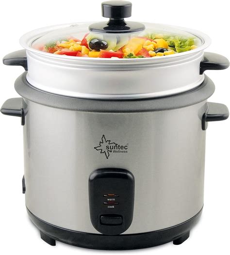 SUNTEC 2-in-1 Rice Cooker and Steamer - 1 Litre Myanmar | Ubuy