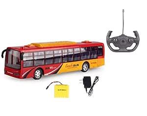 IndusBay® Remote Control Bus Toy - Big Size R/C City Commute Bus Car ...
