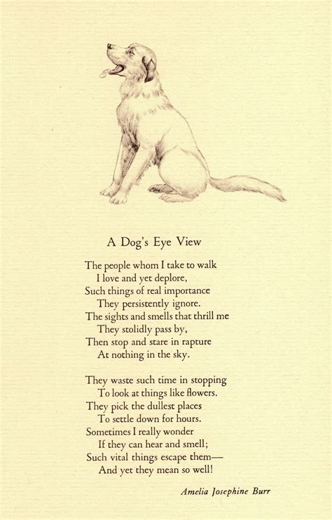1940s Vintage Dog Poem Poetry Print Wall Decor Dog Ode Memorial Print ...
