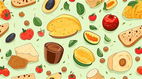 Premium AI Image | banner for background Food Texture backgrounds