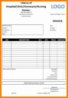 Image result for Example Templates for Medical Billing and Coding