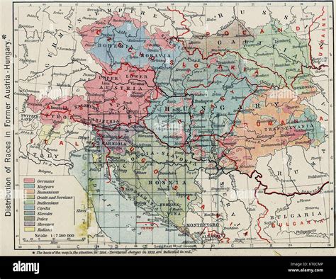 This 1926 atlas by William Shepherd illustrates the political division of Austria-Hungary after ... - map of austria hungary after ww1