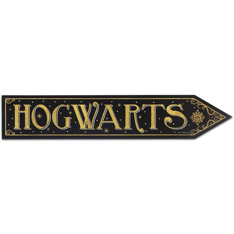 Harry Potter Hogwarts Sign Harry Potter Signs & Props – Star Cutouts
