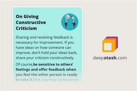 Image result for Receiving Constructive Criticism Lesson