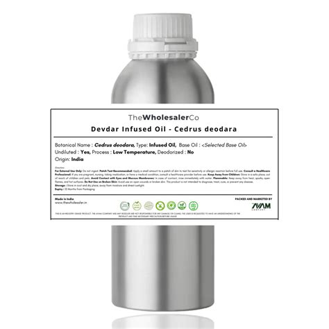 Devdar Infused Oil - Cedrus deodara – TheWholesalerCo India