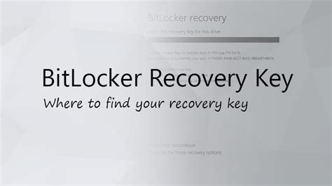 Image result for Finding Your BitLocker Recovery Key