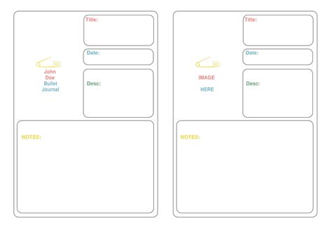 Image result for Bullet Journal Example Pages