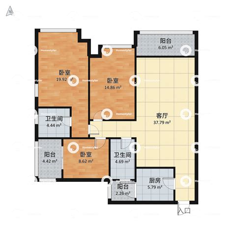 鲁能星城(十二街区)户型图 - 小区户型图 -躺平设计家