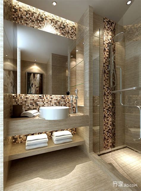 新中式卫生间浴室3D模型下载_3dmax新中式卫生间浴室模型编号151433943-智鸥网