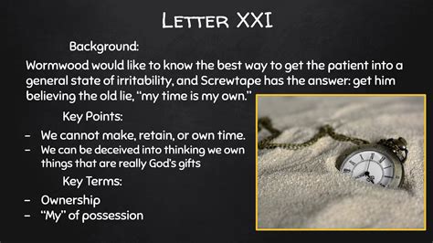 The Screwtape Letters Chapter Summary