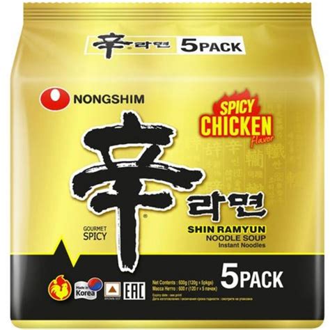 Shin Ramyun Spicy Chicken Noodle Multi