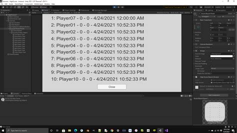 Image result for Unity Highscore