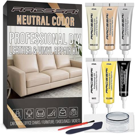 Amazon.com: Leather Repair Paint Gel, Leather Repair Kit for Furniture ...