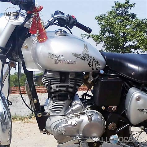 WallDesign Bike Radium Stickers Peacock Flight - Black Colour ...