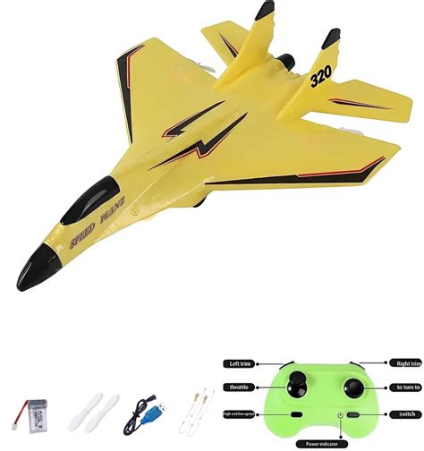 Buy MAXBECK Remote Control Wireless Airplane Toy with Lights, Su-35 Rc ...