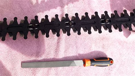 Sharpening Petrol Hedge Trimmer Blades at Marvin Peters blog