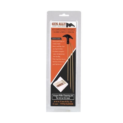 GunAlly Air Rifle/Pistol Airgun Barrel Cleaning Kit .177 or .22 Caliber ...