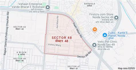 Sector 48, Noida - Map, Pincode, Property Rates, Photos & Reviews 2026