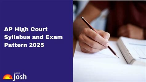 AP High Court Syllabus 2025: Check Detailed Syllabus forJunior ...