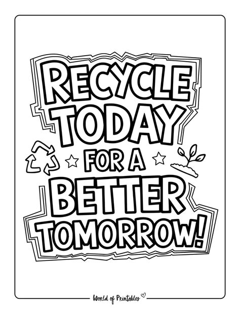 Earth Day Coloring Pages – Fun & Educational! - World of Printables