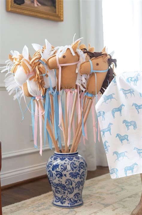 Stick Horse Hobby Horse Printable Stick Hobby Horse DIY Hobby Horse Horse Party Favors Horse ...