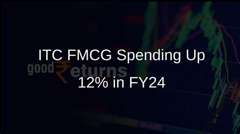 ITC Sees 12% Rise in Consumer Spending on FMCG Goods in FY24 - Goodreturns