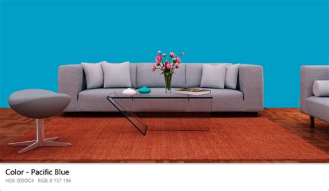 About Pacific Blue - Color codes, similar colors and paints - colorxs.com