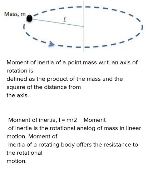 Write down the physical significance of moment of inertia - Brainly.in