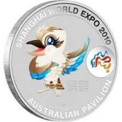 Australian Silver Shanghai World Expo Australian Pavilion - 1 oz