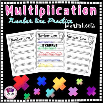 Image result for Multiplication On Number Line Worksheet