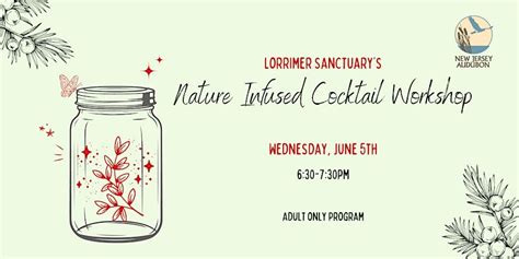 Nature Infused Cocktail Workshop , 790 Ewing Ave, Franklin Lakes, NJ ...