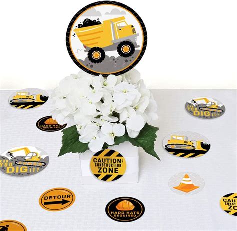 Big Dot of Happiness Dig It - Construction Party India | Ubuy