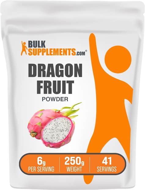 Amazon.com: BulkSupplements.com Dragon Fruit Powder - Dragon Fruit ...