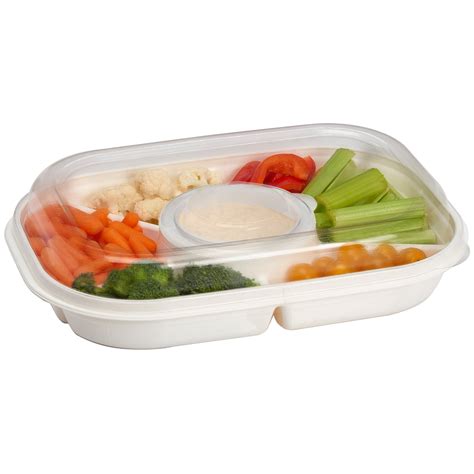 Snapklik.com : Buddeez Jumbo Divided Serving Tray