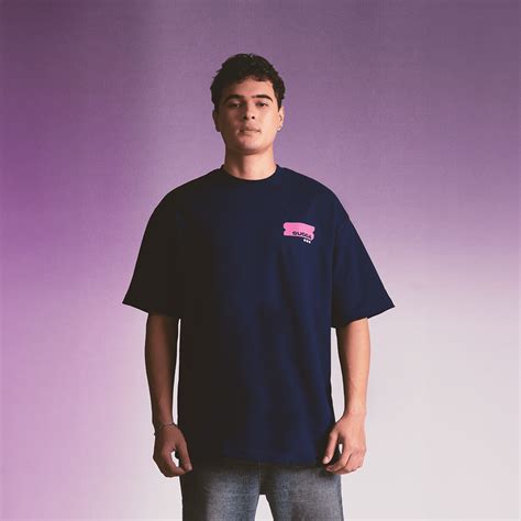 Sugga Stamp Tshirt - Navy Blue Regular Fit – sugga.offical