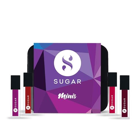 Buy SUGAR Cosmetics Smudge Me Not Mini Matte Liquid Lipstick Sets for ...