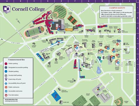 Cornell Campus Map Printable