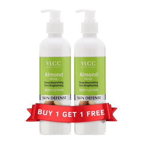 Buy VLCC Almond Honey Deep Nourishing & Skin Brightening Body Lotion ...