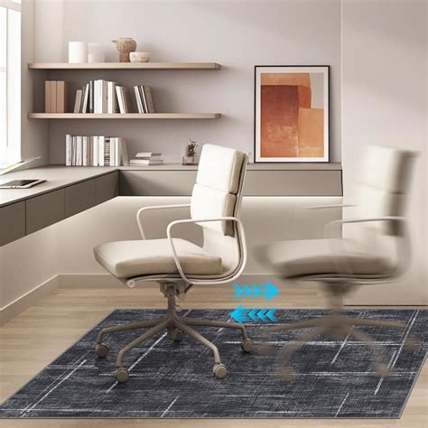 Office Chair Mat for Carpet & Hardwood Floors, Thick Computer Desk ...