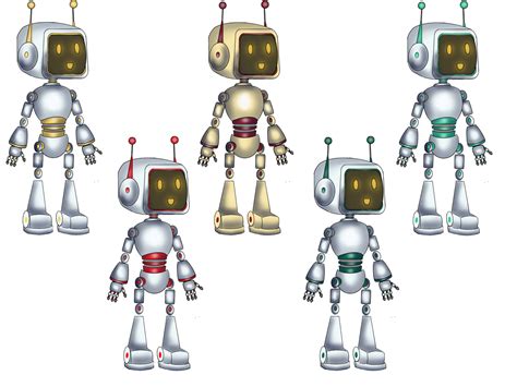 Image result for 3D Robot Character Design