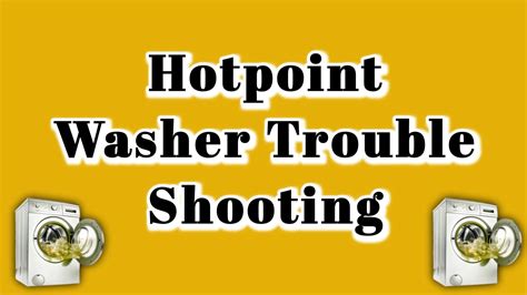 How to Fix a Hotpoint Washing Machine 的图像结果