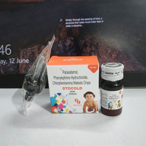 STOCOLD Oral Drops Estocott Pharma Pvt. Ltd.
