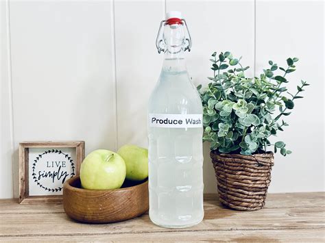 Homemade Produce Wash Recipe – A Natural Way to Clean Your Fruits and ...