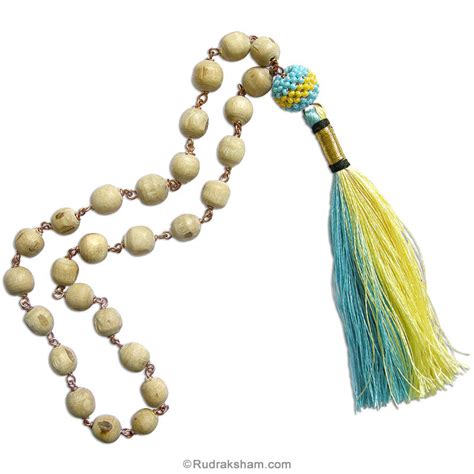 Tulsi Japa Mala Online - Buy Tulasi Mala Rosary in Copper (27 beads ...