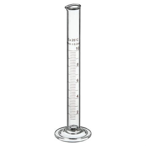 Glass, 10 mL Capacity - mL, Graduated Cylinder - 5YHX8|5YHX8 - Grainger