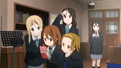 K-ON! School Days: HD Wallpaper of Tsumugi, Mio, Yui, Azusa & Ritsu