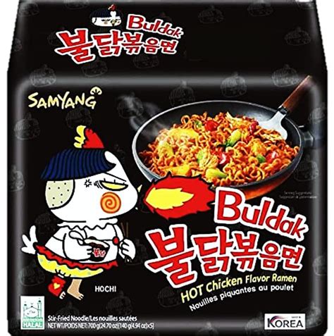 Samyang Buldak Hot Chicken Flavor Ramen Noodles 140g Unique ...