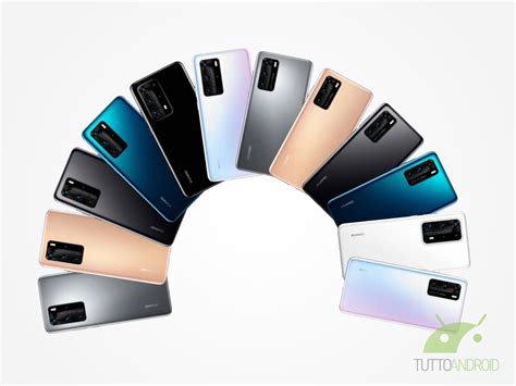 Huawei P40 e P40 Pro a confronto in nuovi render leak