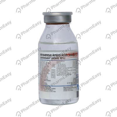 Buy Aminoven Infant 10 %W/V Solution For Infusion (100) Online & Save ...