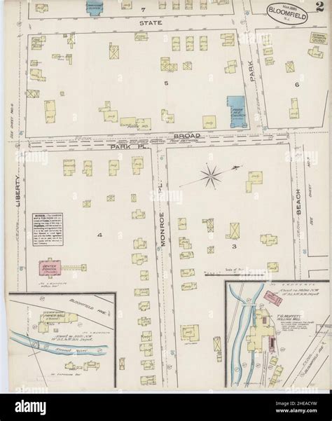 Map of new bloomfield hi-res stock photography and images - Alamy